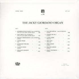 Jacky Giordano Organ LP