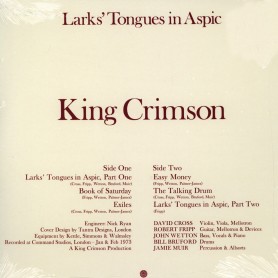 Larks' Tongues In Aspic LP
